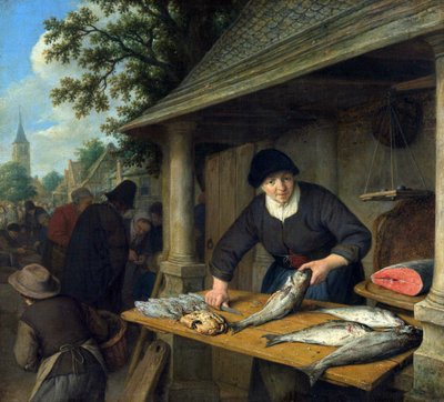Fiskekonen af Adriaen Jansz. van Ostade