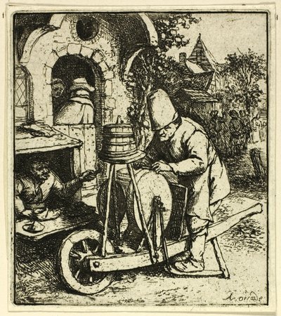 Knivsliberen af Adriaen van Ostade