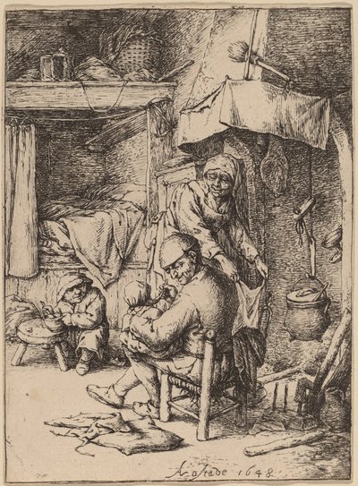 Pater Familias af Adriaen van Ostade