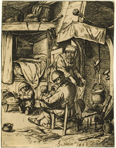 Pater Familias af Adriaen van Ostade