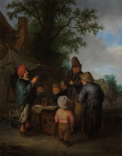 Kvaksalveren af Adriaen van Ostade