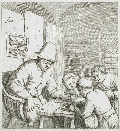 Skolemesteren af Adriaen van Ostade