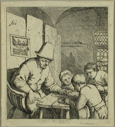 Skolemesteren af Adriaen van Ostade