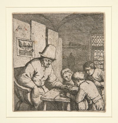 Skolemesteren af Adriaen van Ostade