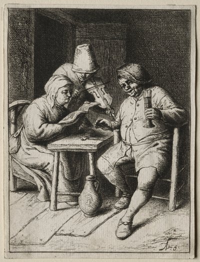 Sangeren af Adriaen van Ostade