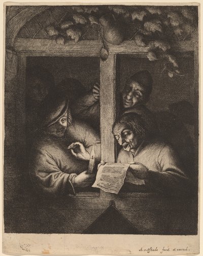 Sangerne af Adriaen van Ostade