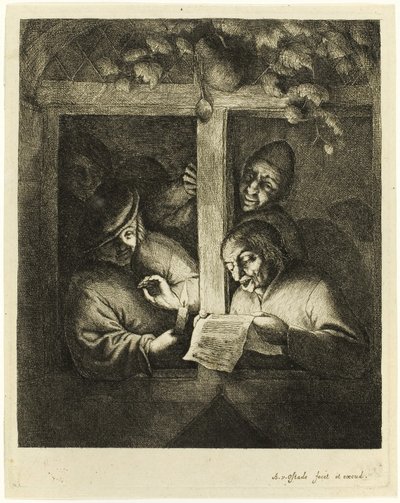 Sangerne af Adriaen van Ostade