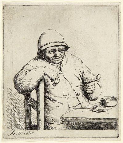 Rygeren af Adriaen van Ostade