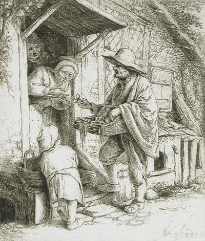 Brillesælgeren af Adriaen van Ostade