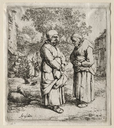 De to sladdere af Adriaen van Ostade