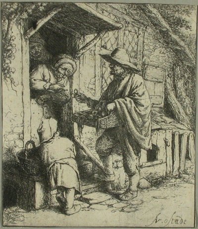Brillehandleren af Adriaen van Ostade
