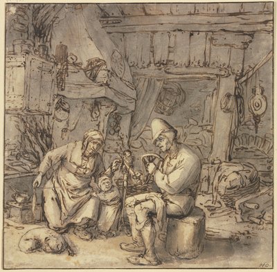 Den stammende landmand af Adriaen van Ostade