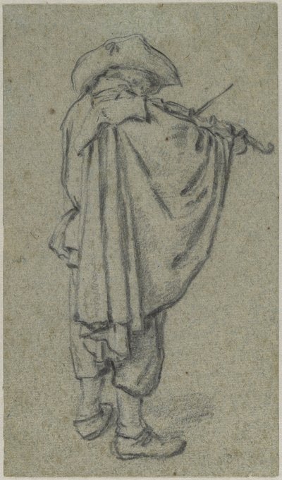 Violinspiller af Adriaen van Ostade