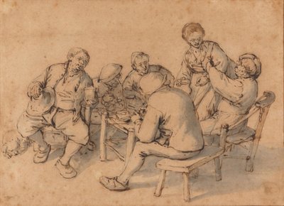 Muntert selskab af Adriaen van Ostade