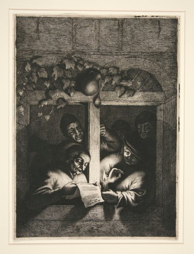 en. Skomageren f. Sangerne af Adriaen van Ostade