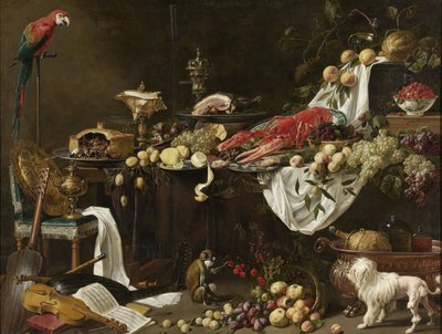Banket stilleben af Adriaen van Utrecht