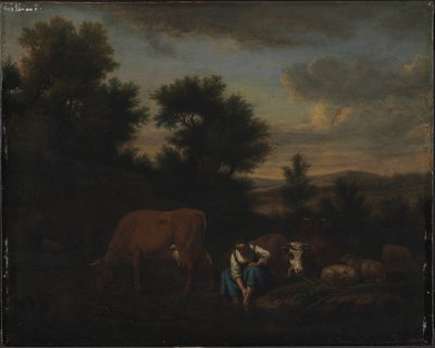 Hyrdinde med Kvæg af Adriaen van de Velde