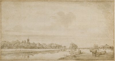 Huset med det lille tårn set fra nordøst af Adriaen van de Velde