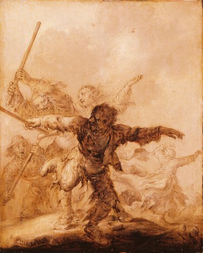 Vrede slag af Adriaen van de Venne