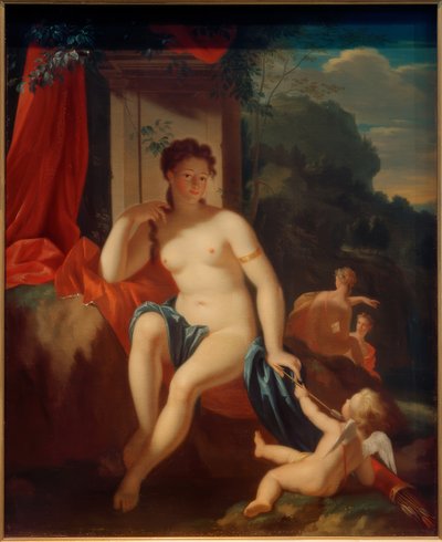 Venus og Amor af Adriaen van der Werff