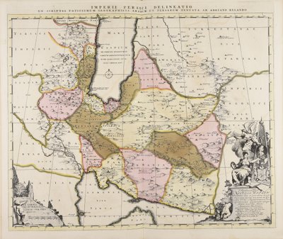 En skitse af det persiske imperium fra arabernes og persernes geografiske skrifter, forsøgt af Adrian Relando af Adrian Reeland