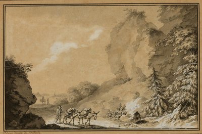 Schweizisk landskabsindtryk af Adrian Zingg