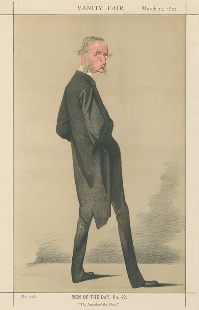 The Apostle of the Flesh, Canon Kingsley (Vanity Fair-serien) af Adriano Cecioni