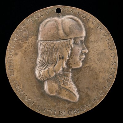 Portræt af en dreng, sandsynligvis 14881499. af Adriano Fiorentino