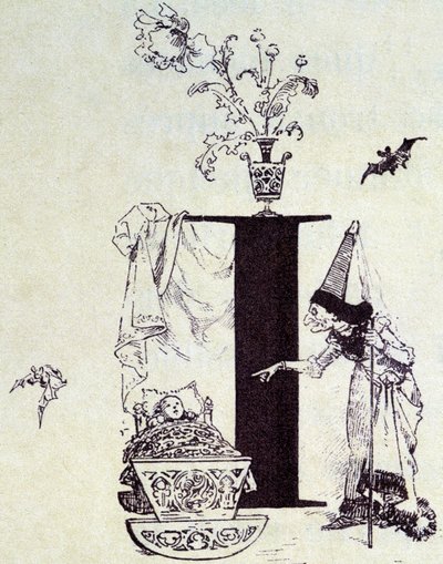 Tornerose - i "Les Contes de Fées"" af Charles Perrault, illustrationer af Adrien Marie af Adrien Emmanuel Marie
