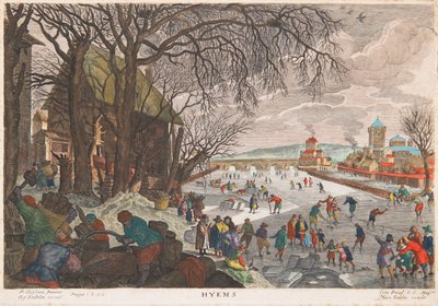 Allegory of Winter, 1620. af Aegidius Sadeler