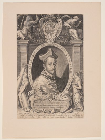 Franz von Dietrichstein, biskop af Olmütz af Aegidius Sadeler II