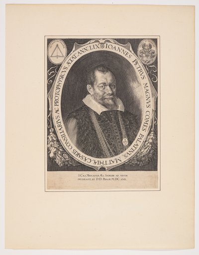 Johann Peter Magnus, læge af Aegidius Sadeler II