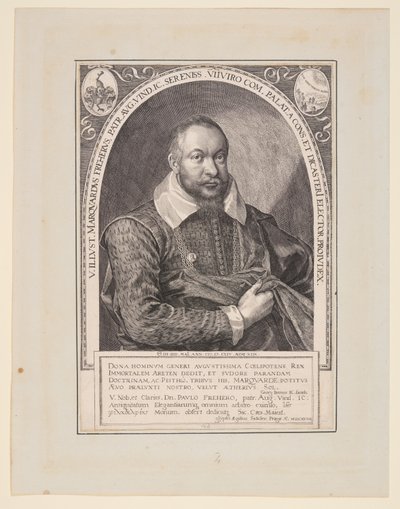 Marquard Freher, diplomat, historiker og jurist af Aegidius Sadeler II