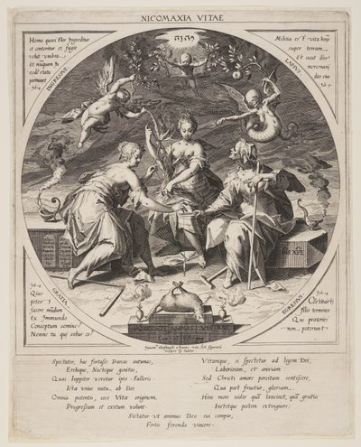 De tre skæbner af Aegidius Sadeler II