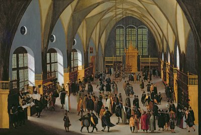 Børsen i Prag af Aegidius Sadeler or Saedeler