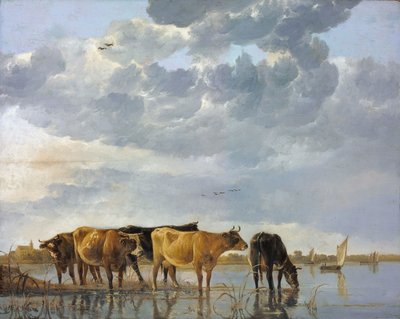 Kvæg i vandet af Aelbert Cuyp