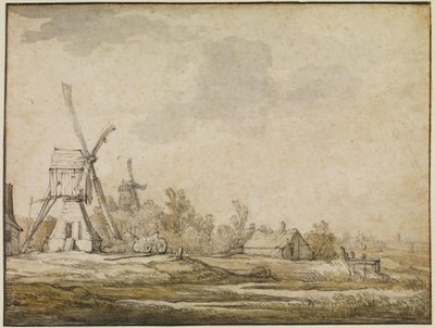 Et landskab med møller af Aelbert Cuyp