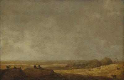 Fladt landskab af Aelbert Cuyp