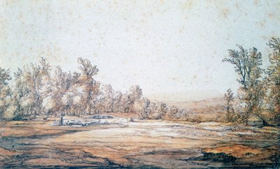 Landskab, 1620-1691 af Aelbert Cuyp