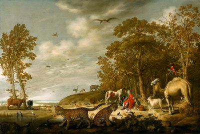 Orfeus spiller for dyrene af Aelbert Cuyp