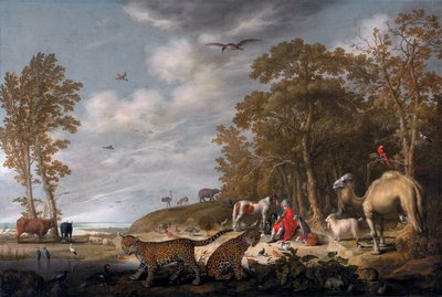 Orfeus spiller for dyrene af Aelbert Cuyp