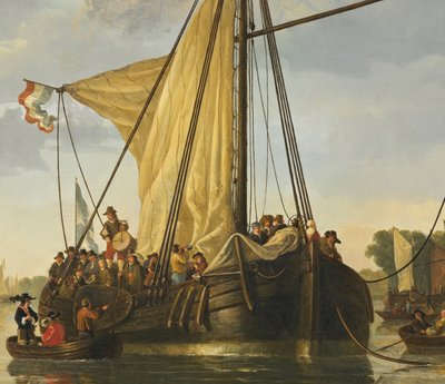Maas ved Dordrecht af Aelbert Cuyp
