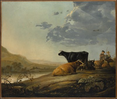 Unge hyrder med køer af Aelbert Cuyp