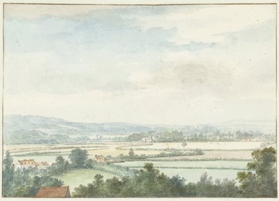 Landskab ved Windsor af Aert Schouman