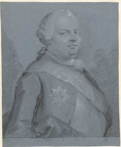 Portræt af Louis Ernst, hertug af Brunswick-Wolfenbüttel af Aert Schouman