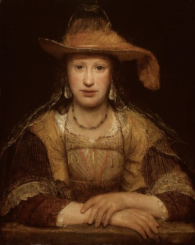 Portræt af en ung kvinde, ca. 1690. af Aernt de Gelder