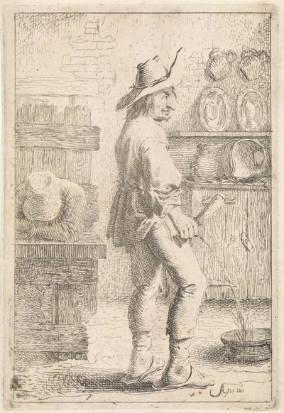 En pissemand af Aert van Waes