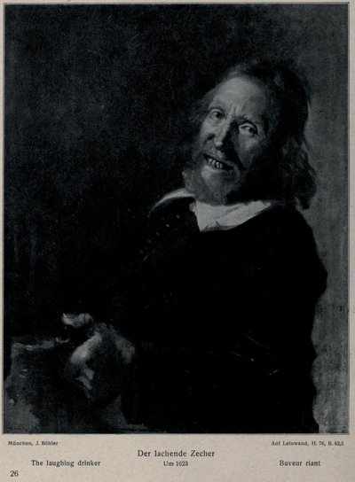 Leende drikker af After Frans Hals