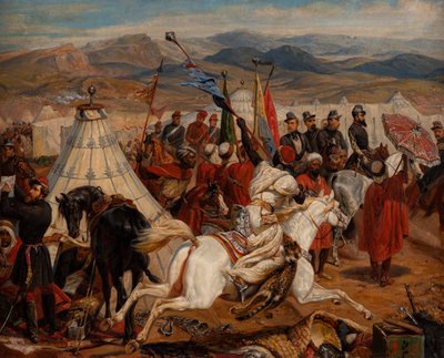 Horace Vernet (cirkel) Slaget ved Isly af after Horace Vernet