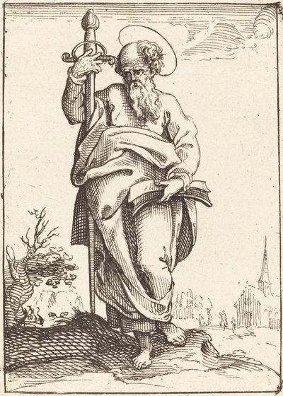 St.Paul af After Jacques Callot